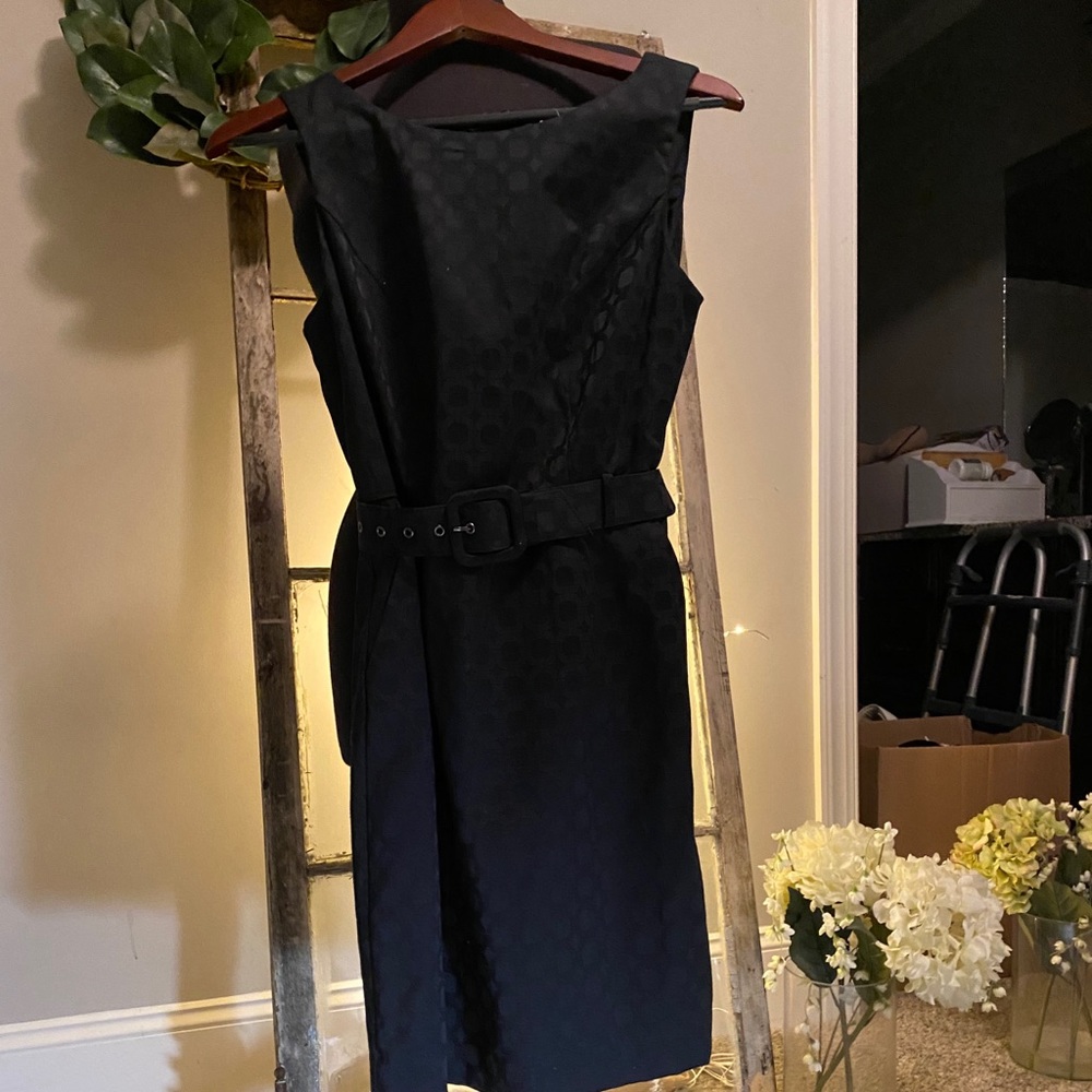dress for work or after hours. Belted waist.